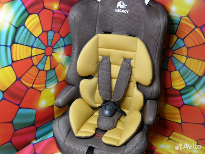 Детское автокресло новое от 9 мес - 12 лет