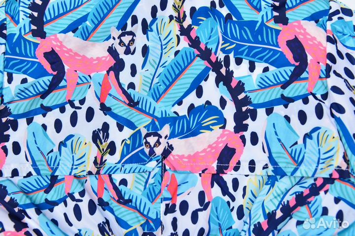 Ветровка плащ для девочки aimico на флисе 104 р