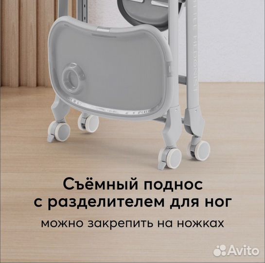 Стульчик для кормления Happy Baby Berny Lux New