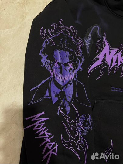 Кастомное Худи Evil Мудзан Nikifilini Клинок