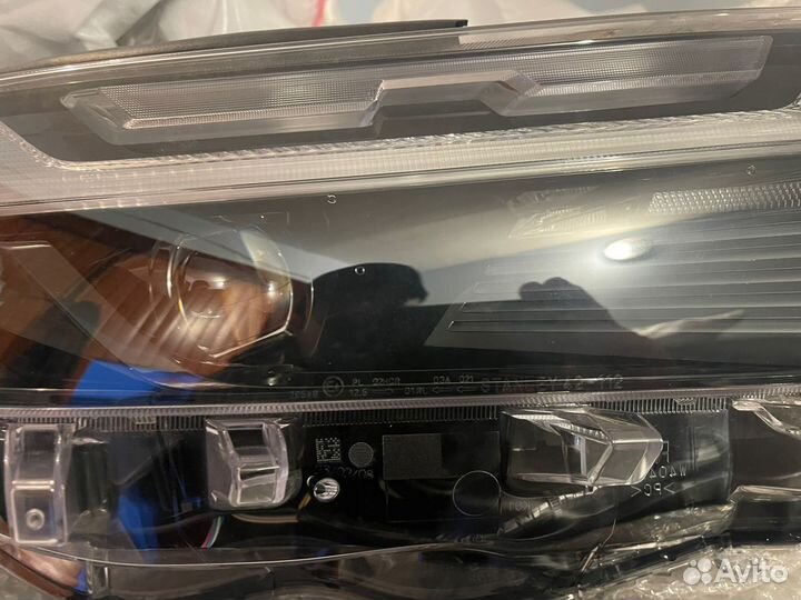 Фары оригинал тойота рав 4 лед линза
