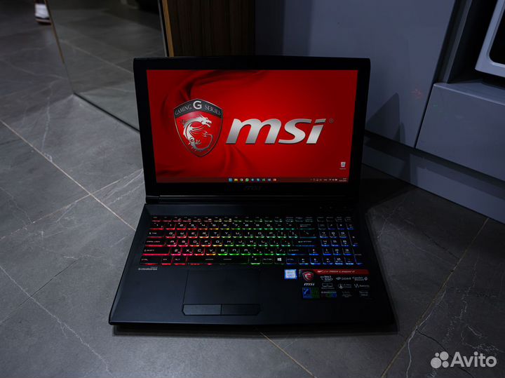 Мощный игровой ноутбук MSI (Core i7)