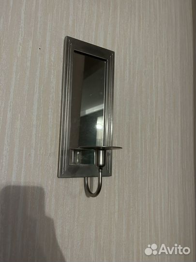 Подсвечник с зеркалом