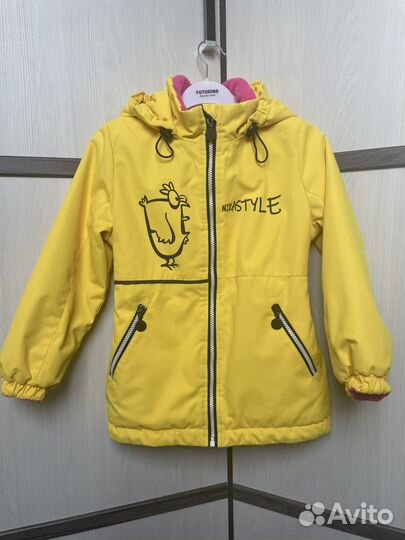 Демисезонный костюм для девочки 116