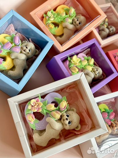 Мыло ручной работы на 8 марта