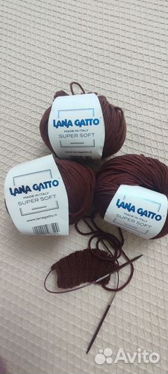 Пряжа Lana gatto super soft
