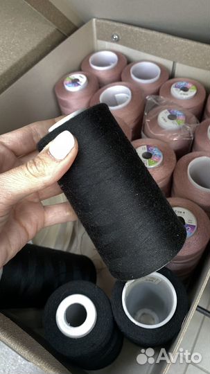 Нитки швейные бабины