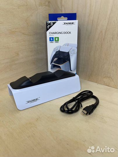 Зарядная станция для гейпадов PlayStation 5