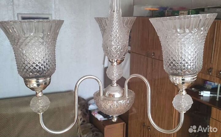 Хрустальная люстра СССР