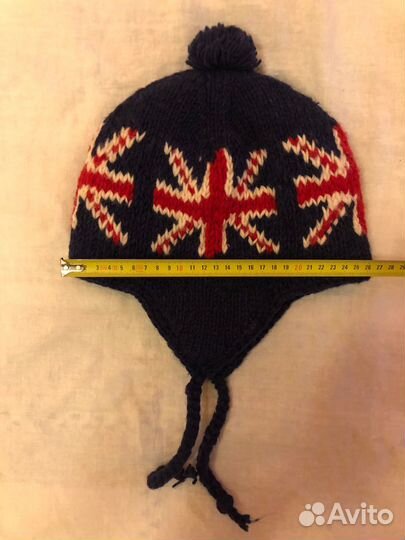 Шерстяная перуанская шапка Union Jack