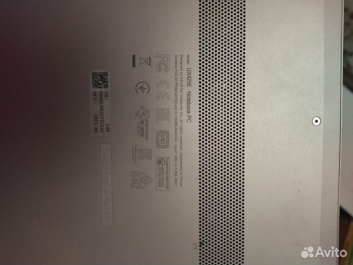 Ноутбук asus zenbook 14