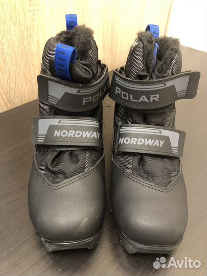 Детские лыжные ботинки 32 размер