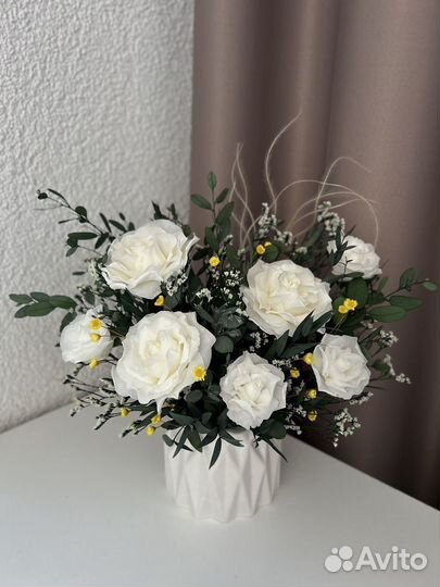 Сухоцветы/стабилизированные цветы/букет