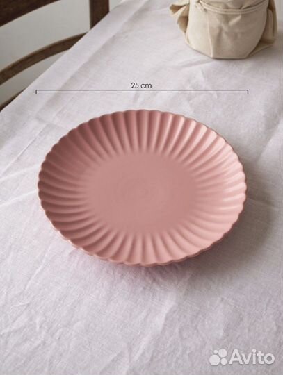 Тарелка керамическая для сервировки