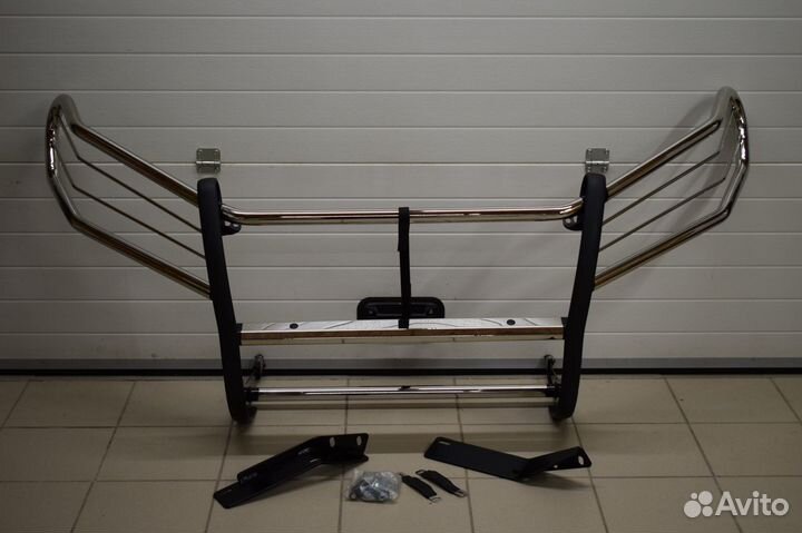 Hyundai Santa Fe 2006-2009г. Кенгурятник