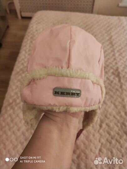 Шапка kerry на девочку размер 50-52