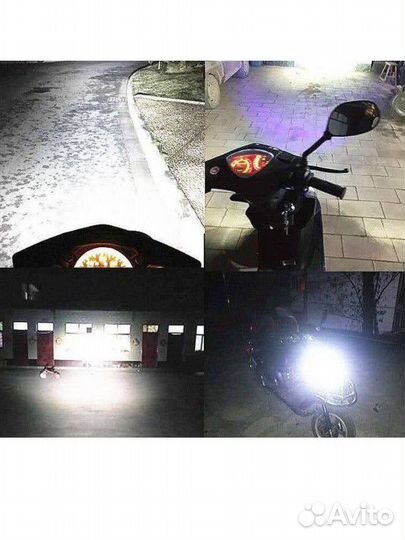 Линзовая лампа в фару yamaha jog sa36