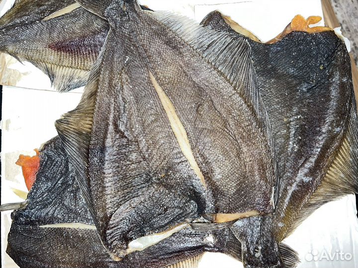 Камбала вяленая
