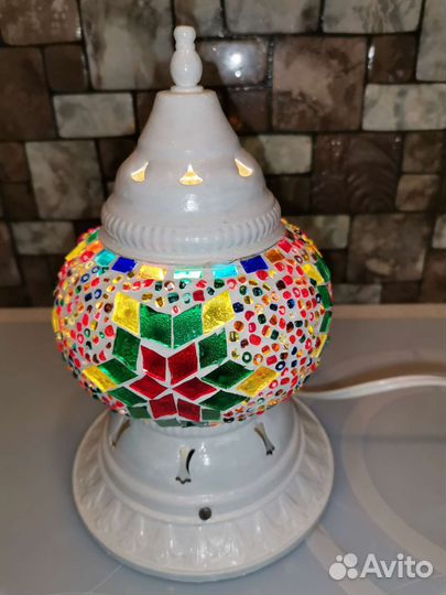 Чудесный Фонарик Мозаичная лампа