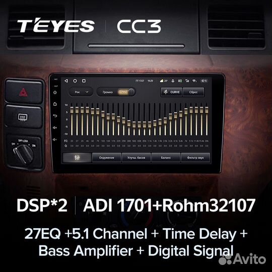 Магнитола Teyes CC3 3/32 Nissan Patrol Y61