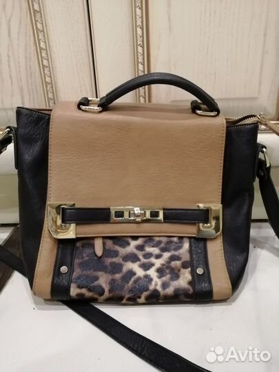 Сумка с леопардовым принтом