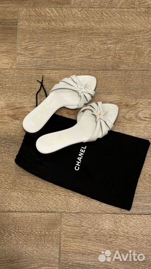 Шлепанцы Chanel оригинал 36