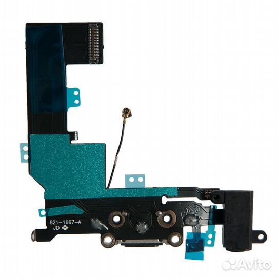 Шлейф с разъемом зу iPhone 5, 5S, 6/S, 6/S+, 7/X