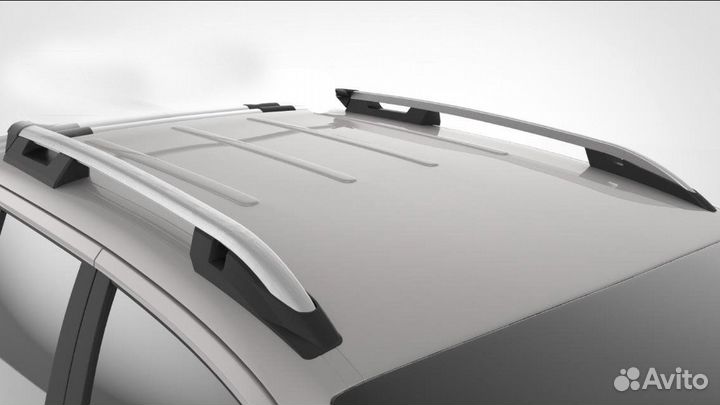 Рейлинги Can Otomotiv Ford Ranger 15+ серебро Falc