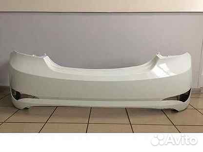 Бампер hyundai solaris 14 - задний белый