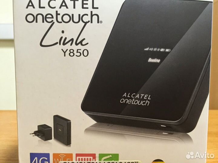 4G/Wi-Fi-роутер Alcatel One Touch Y850