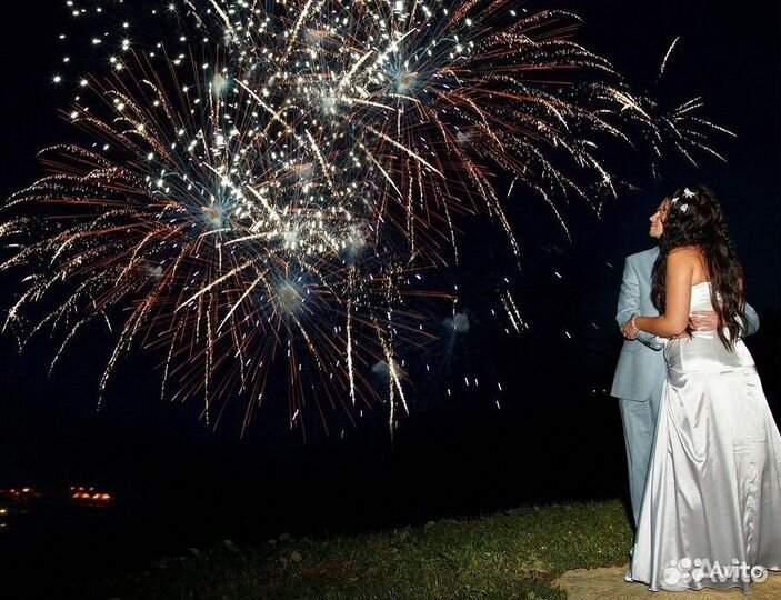 Свадебный фейерверк. Пиротехническое шоу