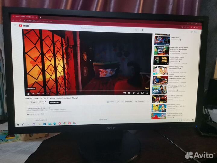 Монитор Acer 24 дюйма