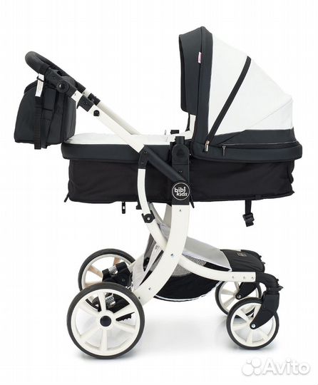 Коляска 3 в 1 bibikids 608