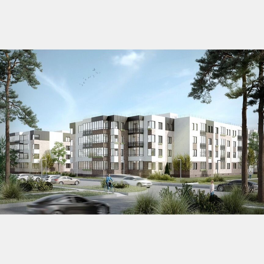 2-к. квартира, 41,5 м², 3/4 эт.