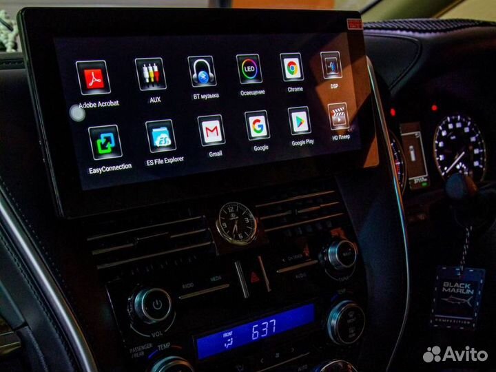 Мультимедиа на андройде для Toyota Alphard
