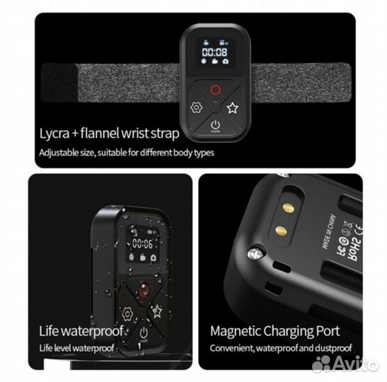 Пульт ду для Gopro Hero 11 10 9 8 Max