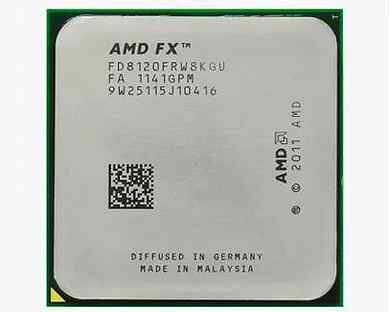 AMD Процессор FX 8120 3,1 ггц, AM3+, 8 Мб, 8 ядер