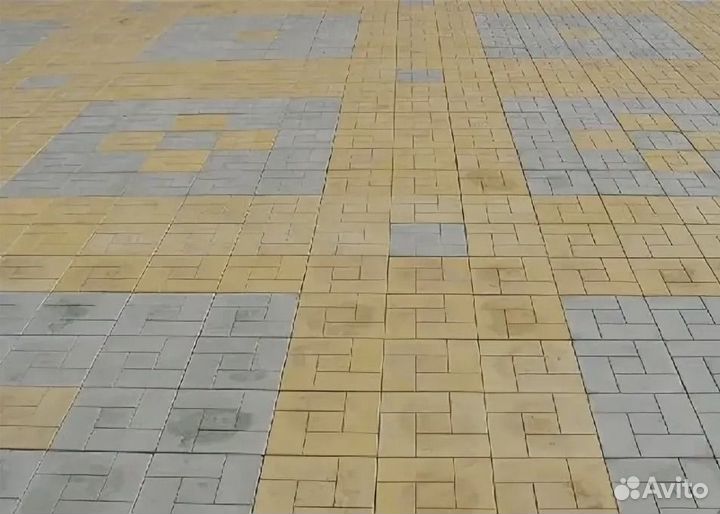 Тротуарная плитка Калифорния желтая