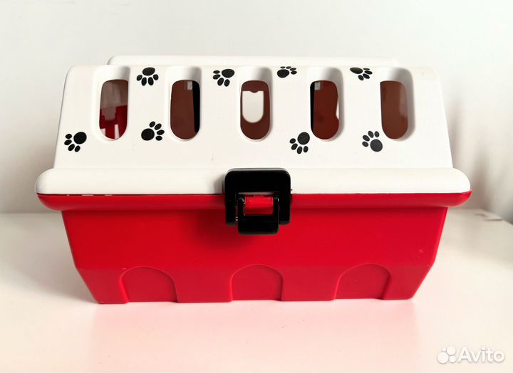 Переноска с щенком battat от набора ветеринара