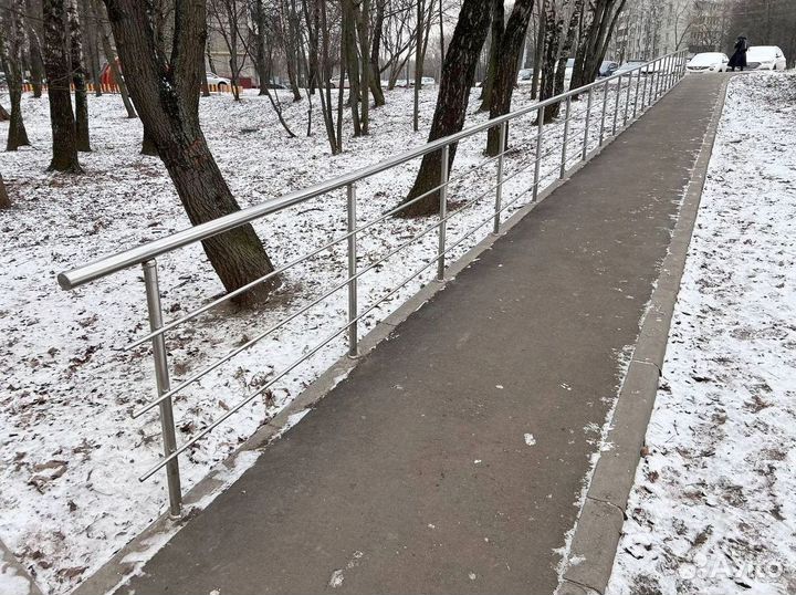 Перила из нержавейки