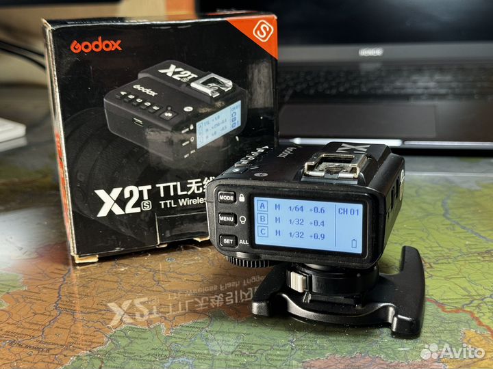 Радиосинхронизатор godox x2t s ttl для sony