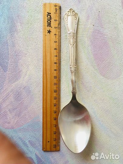 Ложка столовая мельхиор СССР (4 шт)