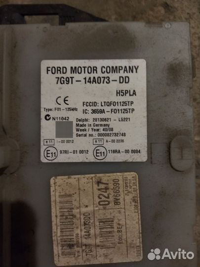 Распределительный блок mondeo форд мондэо 4