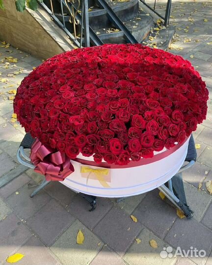 Мега букет из роз