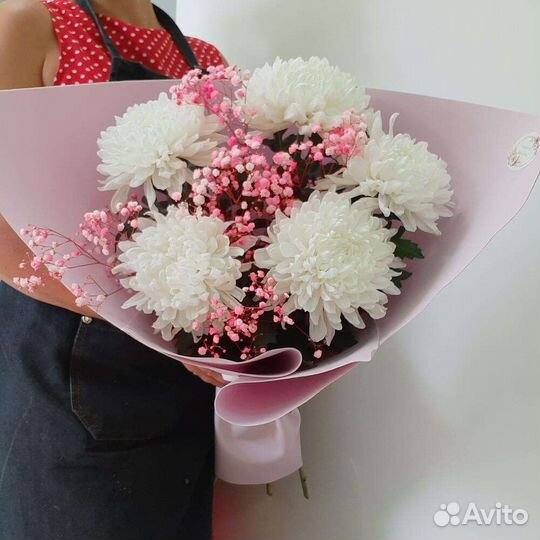 Хризантема букет