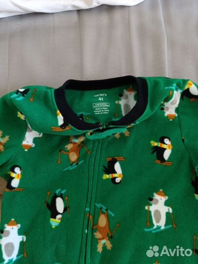 Слип, пижама Carters 4 t