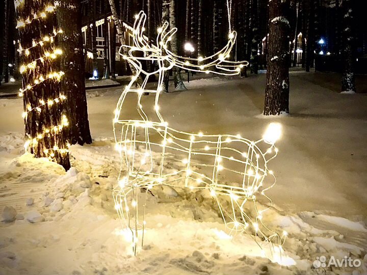 Новогодний олень