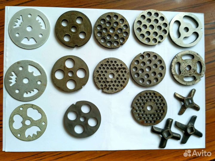 Насадки и ножи для мясорубки