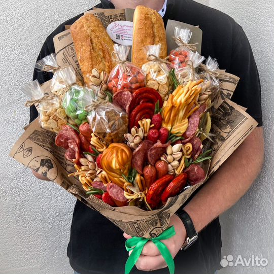 Съедобные букеты для мужчин