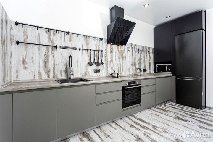 Прямая кухня фабричное качество